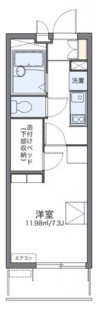 レオパレスＮｅｅｄｓの物件間取画像